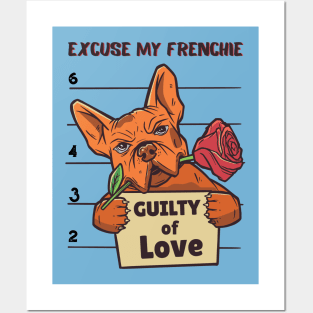 Guilty Frenchie Posters and Art
